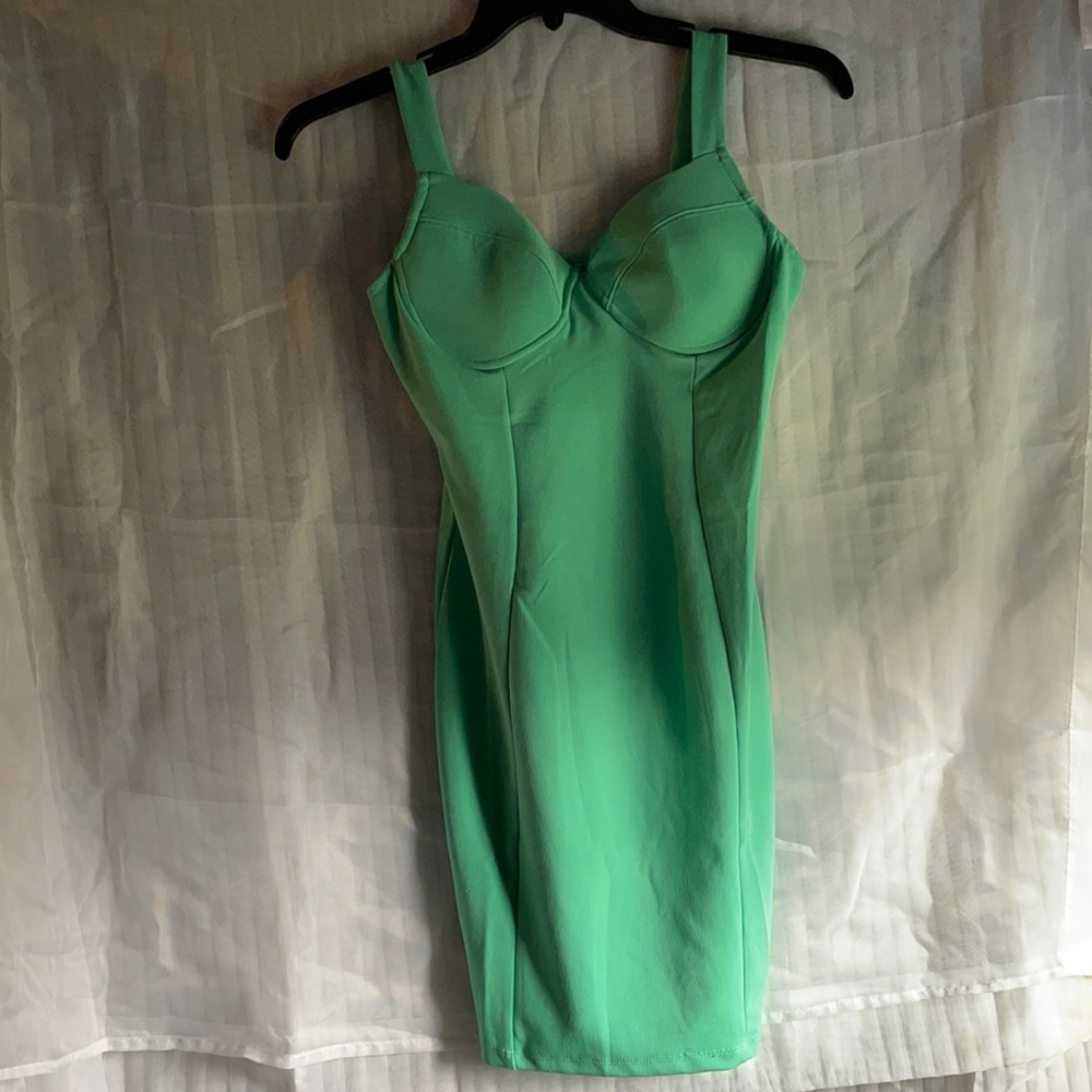 Light green dress